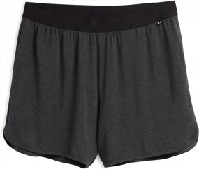img 2 attached to TomboyX Micromodal Pajama Shorts, Super Soft And Stretchy Comfort (XS-4X)