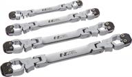 ez red lw4m ratcheting flare line wrench set metric, 4-piece logo