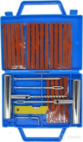 img 4 attached to Ultimate 26-Piece CIADIC Tire Repair Kit: Heavy Duty Universal Flat Tire Repair Tools for Cars, Motorcycles, Trucks, RVs, SUVs, ATVs, Jeeps, and Tractors - Auto Tire Plug Kit for Punctures (A)