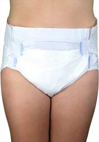 img 2 attached to Rearz Inspire+ Nighttime Briefs For Adults - Pack Of 12, Size Medium
