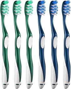 img 4 attached to 🪥 Fremouth Toothbrushes: Advanced Cross Bristles for Optimal Oral Care in Adults