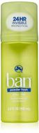 💨 3.5 ounce antiperspirant deodorant powder - banned logo