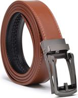 mens belt genuine leather ratchet men's accessories ~ belts logo