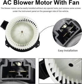 img 1 attached to 🔧 Youxmoto HVAC Blower Motor with Fan Cage for Toyota Corolla 2009-2013, Matrix 2009-2013, Rav4 2006-2018, Scion Xb 2008-2015, tC 2011-2016