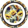 sunflowers ，accessories protector breathable，sweat absorption logo