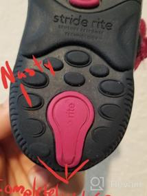 img 6 attached to SRT Toddler Girls Teagan Fashion Sandal by Stride Rite