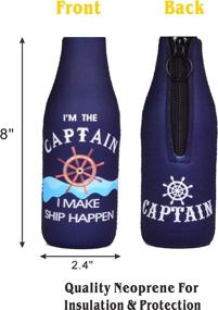 img 1 attached to Captain Coozies Boaters Boating Nautical