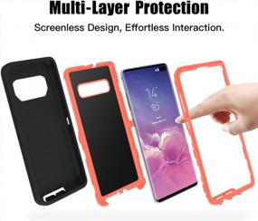 img 1 attached to Ultimate Protection For Samsung Galaxy S10 Plus: Heavy Duty AICase With Full Body Ruggedness And Shockproof/Dust Proof Shield