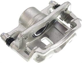 img 2 attached to 🚗 Acura EL Honda Civic Insight 1997-2014 Front Left and Right 2-PC Premium Brake Caliper Assembly with Bracket Replacement