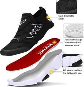 img 3 attached to Elaphurus Sneaker Lightweight Walking Athletic Girls' Shoes at Athletic