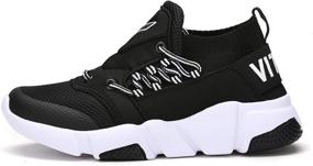 img 2 attached to Elaphurus Sneaker Lightweight Walking Athletic Girls' Shoes at Athletic