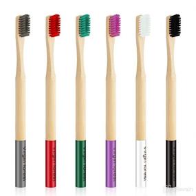 img 4 attached to 🌱 Eco-Friendly Biodegradable Toothbrush for Sensitive Teeth