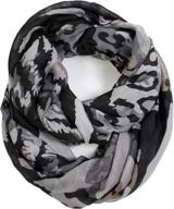 🐪 camel leopard infinity scarf for women - scarfands scarves & wraps logo