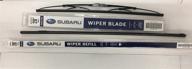 authentic subaru tribeca b9 front windshield wiper blade refill set (2008-2014) logo