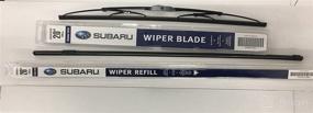 img 1 attached to Authentic Subaru Tribeca B9 Front Windshield Wiper Blade Refill Set (2008-2014)