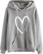 heartprint hoodie: sweat-wicking and stylish for active women logo