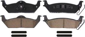 img 4 attached to Wagner QuickStop ZD1012 Ceramic Brake Pads Set