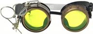 исследуйте мир стильно с очками в стиле стимпанк от umbrellalaboratory с компасом, цветными линзами и окулярной лупой логотип