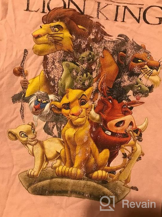 img 1 attached to Adorable Disney Lion King Tall Cast Girl's Solid Crew Tee: Perfect for Young Fans! review by Marcus Hardin