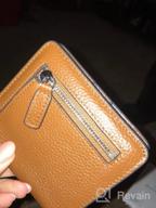 img 1 attached to Lavemi Women'S Small RFID Blocking Leather Wallet With Credit Card Holder review by Derick Carpenter