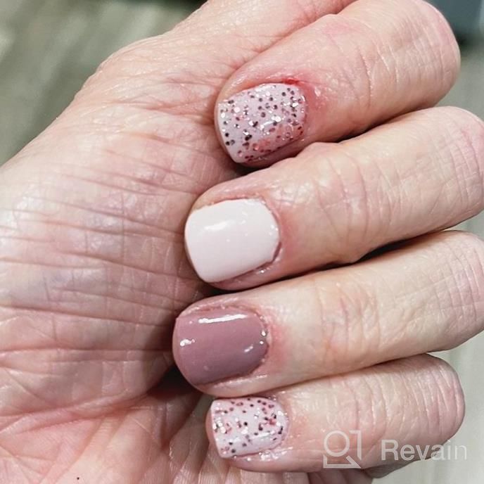img 1 attached to TOMICCA Dip Powder Nail Kit: 12 Pink & White Nail Dips For French Manicure, Strengthen Long Lasting Nails! review by Naoka Garcia
