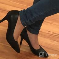 img 1 attached to Comfortable Pointy Toe Stiletto Pumps For Women'S Office Wear By DailyShoes review by Rocco Guale