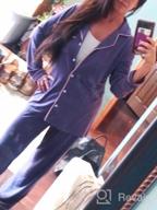 img 1 attached to Soft And Cozy Women'S Button-Down Pajama Sets For Comfy Lounging! review by Cedric Ziebart