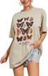 oversized graphic printed women's tee with short sleeves and loose fit - stylish round neck t-shirt top by meladyan logo