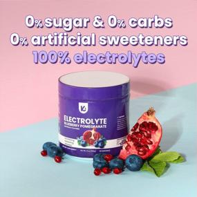 img 1 attached to Advanced Hydration And Recovery: Keppi Keto Electrolytes Powder - Delicious Blueberry Pomegranate, No Sugar Or Carbs - Made In USA For Improved Performance