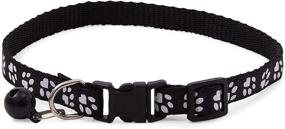 img 3 attached to 🐱 Premium Small Cat Collars: Adjustable Kitten Collar with Bell - 12 Pack