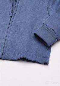 img 1 attached to 👶 Hanes Ultimate Zippin Fleece Baby Hoodie