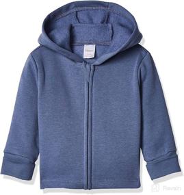 img 4 attached to 👶 Hanes Ultimate Zippin Fleece Baby Hoodie