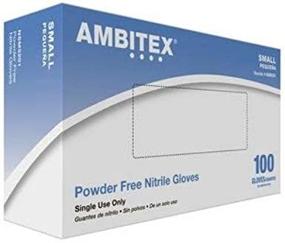 img 2 attached to 🧤 N5201 Series MBITEX Nitrile Powder-Free Gloves - 100 Count Box