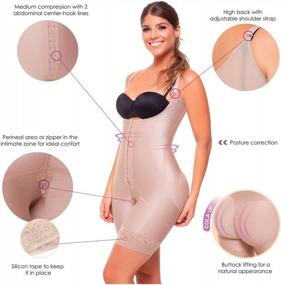 img 1 attached to Fajitex Fajas Colombianas: Bi-Directional Compression Garments For Optimal Post-Liposuction Results