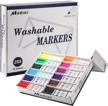 288-count madisi super tips washable markers - bulk pack of assorted colors for classroom use logo