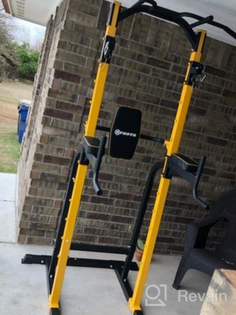 img 1 attached to ZENOVA Multi-Function Power Tower Pull Up Bar Station Workout Dip Station With J Hook Home Strength Training Fitness Equipment review by Jesse Nell