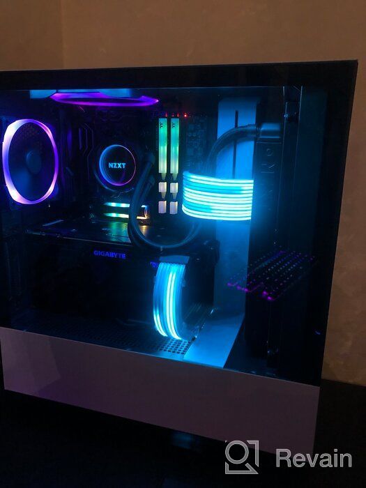 img 2 attached to 🌀 NZXT Kraken X62 280mm - CAM-Powered AIO Liquid Cooler with Infinity Mirror Design and Aer P140mm Radiator Fans review by Eunu Cha