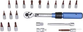 img 3 attached to 🔧 Highly Accurate ABN 1/4IN Drive Click Torque Wrench Set - 23Pc Dual Direction 2-22Nm, 20-200 Inch Pound Wrench and Bit Tool Set