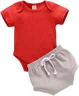 summer-ready oklady baby boy toddler clothes: short outfits for infants logo