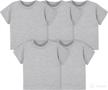 gerber toddler 5 pack sleeve t shirts apparel & accessories baby girls good for clothing logo