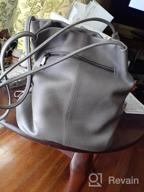 img 1 attached to Stylish And Practical Iswee Genuine Leather Shoulder Bag For Women review by Monica Hale