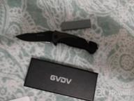 img 1 attached to GVDV Utility Pocket Knife With 7Cr17 Stainless Steel - Folding Knife For EDC Outdoor Camping Hunting, Liner-Lock, Clip, Seatbelt Cutter, Glass Breaker For Emergencies, Father'S Day Gifts review by Jonathan Germain
