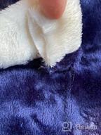 картинка 1 прикреплена к отзыву Cozy Up With Ccko'S Plush Fleece Women'S Robe - Soft, Warm, And Perfect For Lounging от Jeff Pfaff