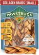 boost your dog's health with pawstruck beef collagen sticks - the ultimate rawhide alternative treats with chondroitin & glucosamine logo