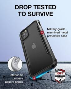 img 2 attached to Raptic Shield Clear Case For IPhone 11 Pro: Military-Grade Protection With Anti-Yellowing Technology