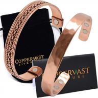 copper bracelets: alleviate arthritis pain for men and women logo