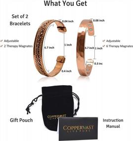 img 3 attached to Copper Bracelets: Alleviate Arthritis Pain For Men And Women
