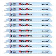 mrcgtce для резки металла сабельной пилой, 12-дюймовые биметаллические сабельные пилы 18tpi (10 шт.) логотип
