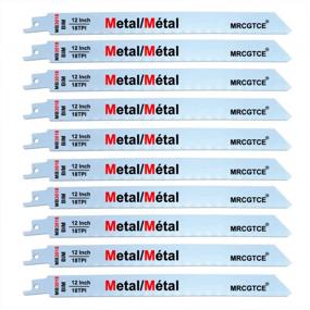 img 2 attached to MRCGTCE Metal Cutting Reciprocating Saw Blade, 12-Inch 18TPI Bi-Metal Recip Saw Blades (10Pcs)