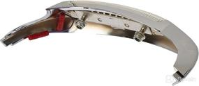 img 1 attached to 🏍️ 2014-2016 Harley-Davidson Road King and Ultra Models Chrome LED Fender Tip Housing (Clear/White Front) by Custom Dynamics GEN-FT-WC